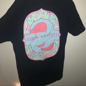 Navy Simply southern T